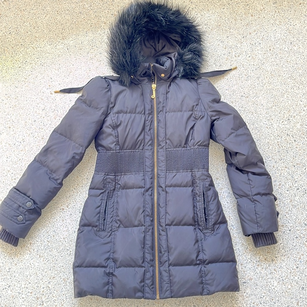 Juicy Couture Puffer Jacket Small Black